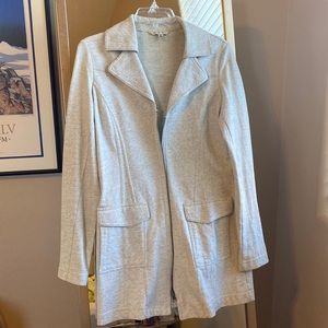 CAbi Zip-Up Collared Coat